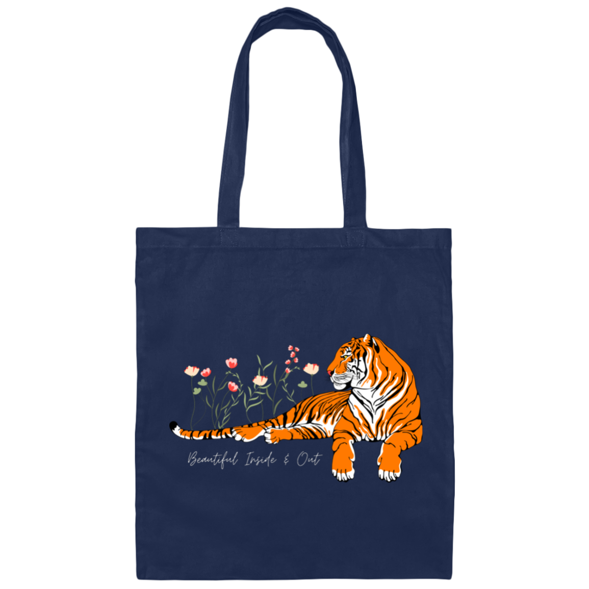 Tiger Canvas Tote Bag