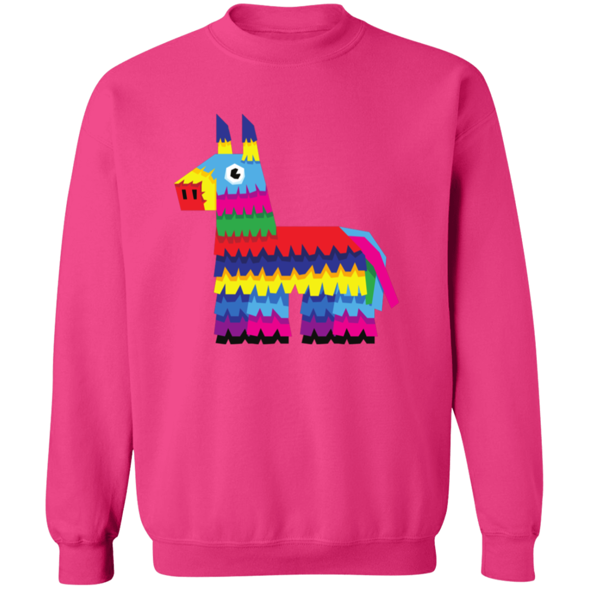 Fun Piñata Crewneck Pullover Sweatshirt