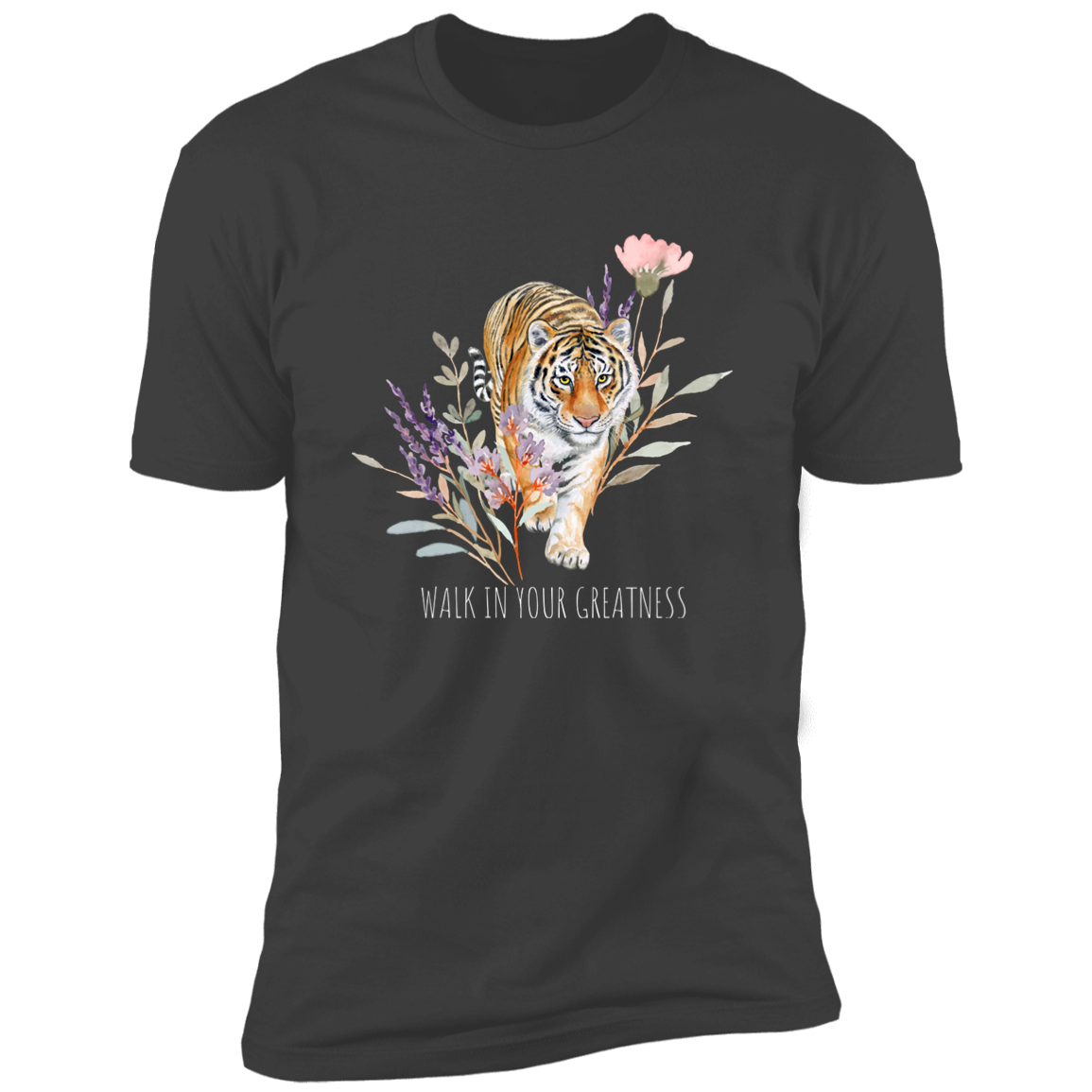 Walk In Your Greatness Tiger Shirt (Unisex)