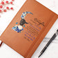 To My Daughter Leather Journal