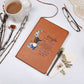 To My Daughter Leather Journal