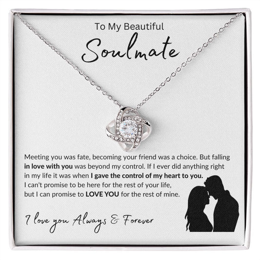 Beautiful Soulmate (3), Love Knot Necklace