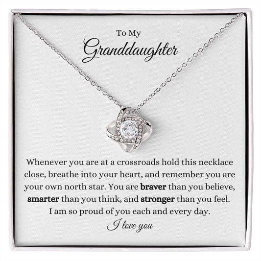 North Star Necklace, Granddaughter